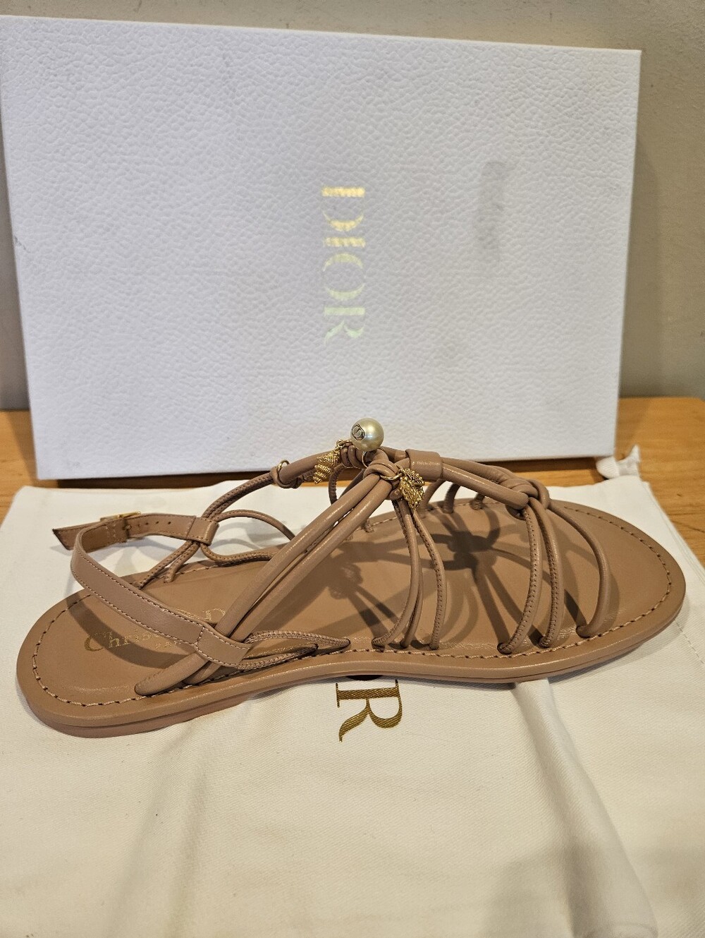 Christian Dior Dioriviera Sandals Size 38.5 New - Picture 7 of 11